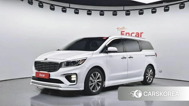 Kia The New Carnival 2019 Белый из Кореи