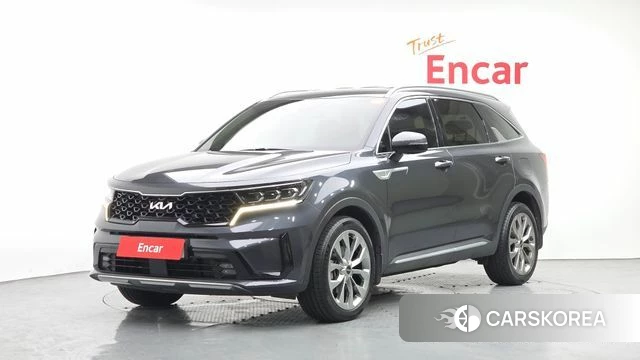 Kia Sorento 4th Generation 2023 Небесно-голубой из Кореи