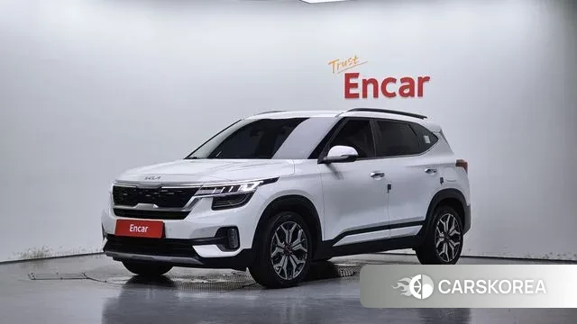 Kia Seltos 2022 Белый из Кореи