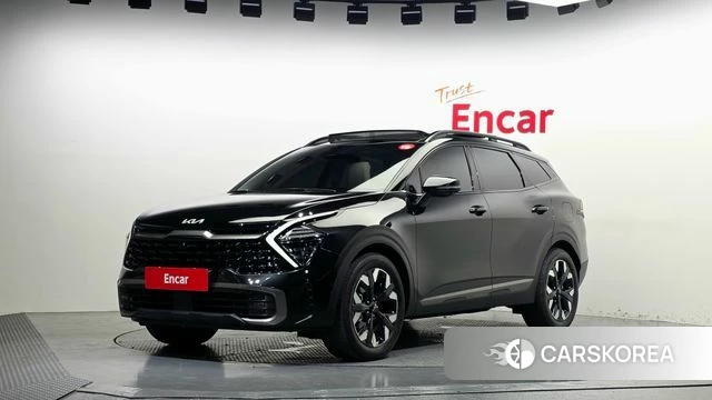 Kia Sportage 5th Generation 2023 Черный из Кореи
