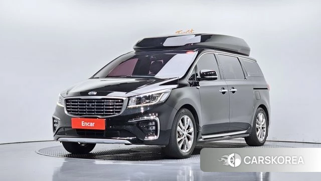 Kia The New Carnival 2019 Черный из Кореи