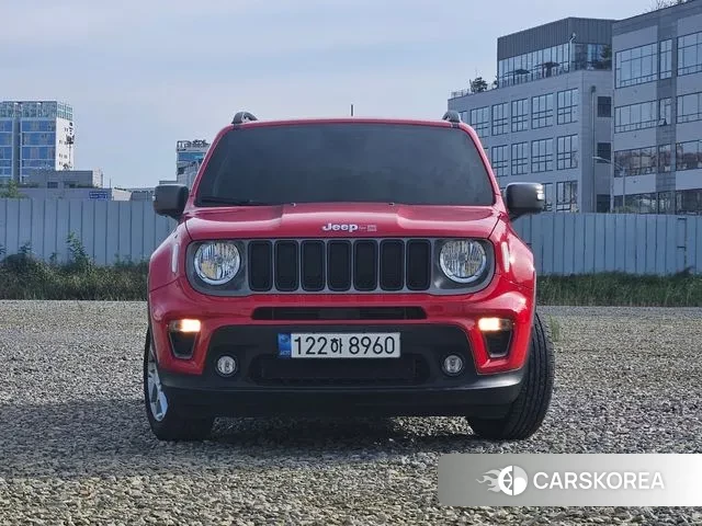 Jeep Renegade 2021 Красный из Кореи