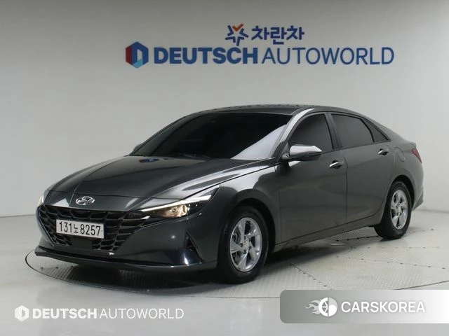 Hyundai Avante (CN7) 2023 Серый из Кореи
