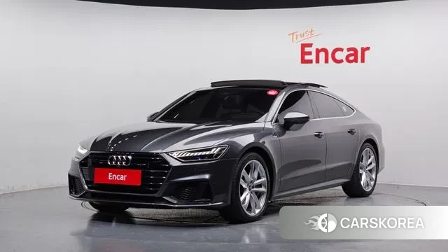 Audi A7 (4K) 2022 Серый из Кореи
