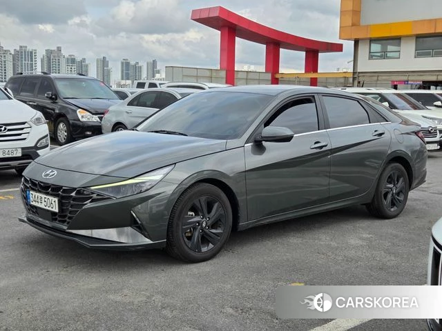 Hyundai Avante (CN7) 2022 Серый из Кореи