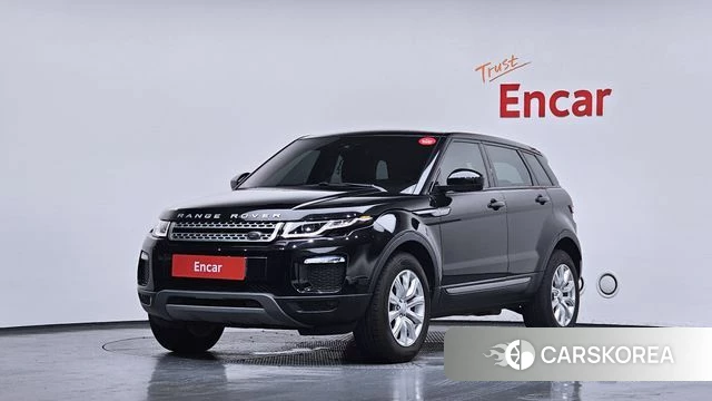 Land Rover Range Rover Evoque 2018 Черный из Кореи