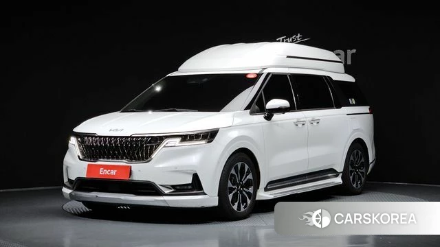 Kia Carnival 4th generation 2021 Белый из Кореи