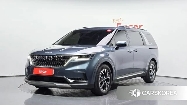 Kia Carnival 4th generation 2022 Синий из Кореи
