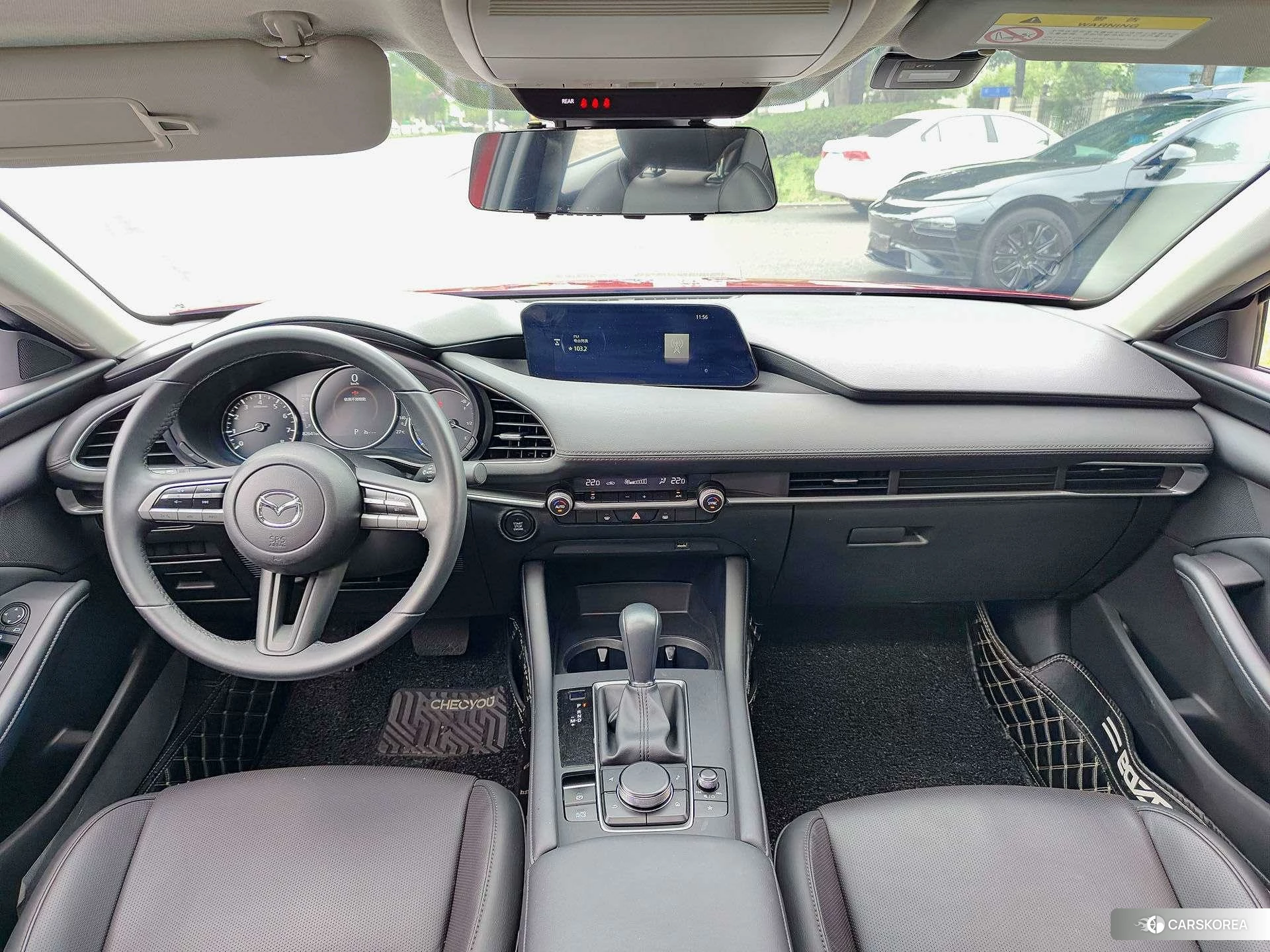 Mazda 3 2021 Красный из Китая