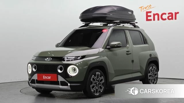 Hyundai Casper 2022 Темно-зеленый из Кореи