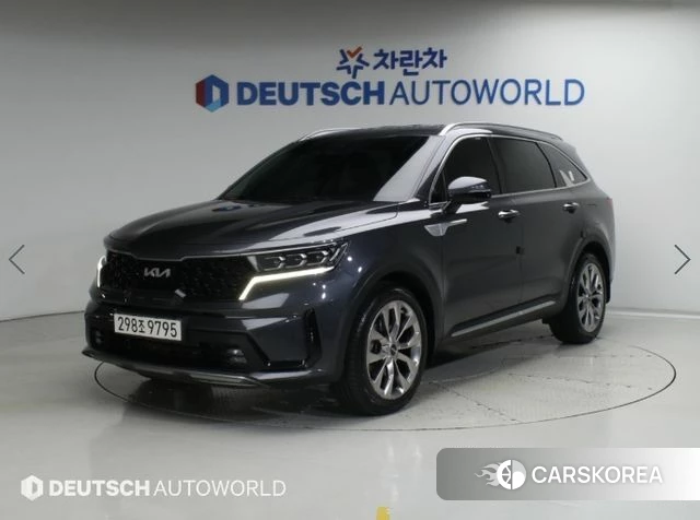 Kia Sorento 4th Generation 2022 Серый из Кореи
