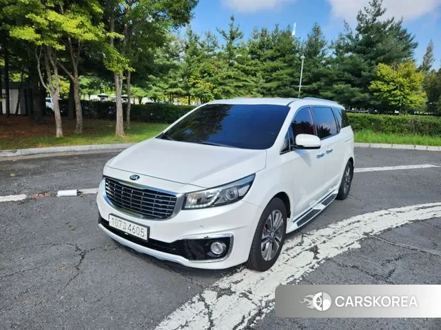 Kia All New Carnival 2018 Белый из Кореи