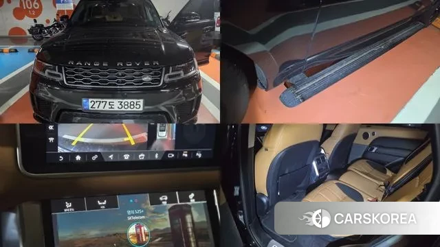 Land Rover Range Rover Sport 2nd Generation 2018 Черный из Кореи