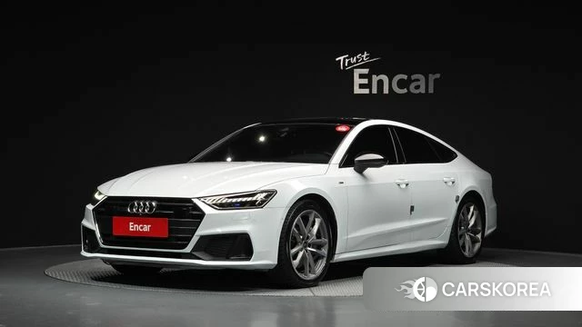 Audi A7 (4K) 2022 Белый из Кореи