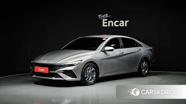 Hyundai The New Avante Hybrid (CN7) 2025 Серебристо-серый из Кореи