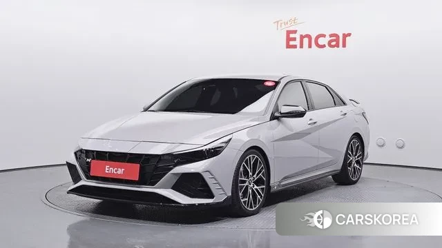 Hyundai Avante (CN7) 2022 Серебристо-серый из Кореи