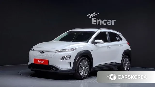 Hyundai Kona Electric 2020 Белый из Кореи