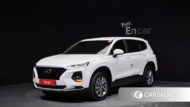 Hyundai Santa Fe TM 2018 Белый из Кореи