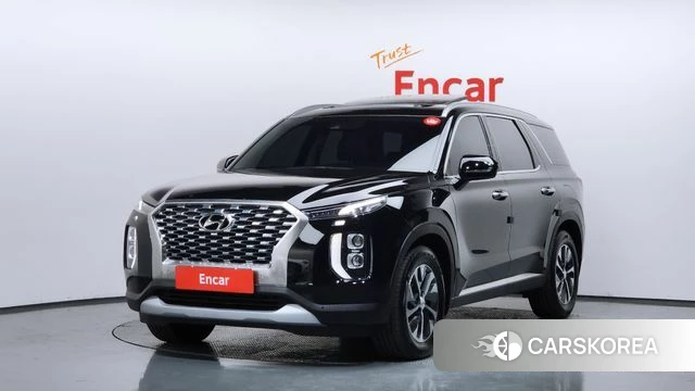 Hyundai Palisade 2022 Черный из Кореи