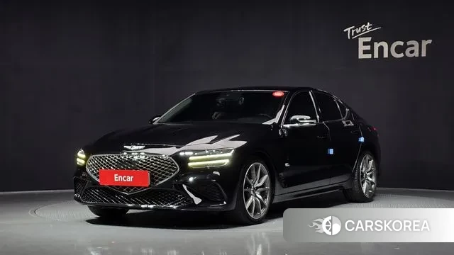 Genesis The New G70 2021 Черный из Кореи