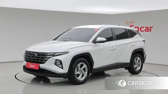 Hyundai Tucson (NX4) 2021 Белый из Кореи