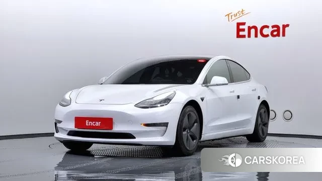 Tesla Model 3 2020 Белый из Кореи