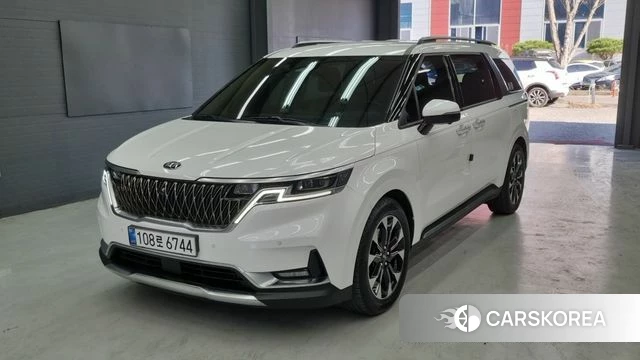 Kia Carnival 4th generation 2021 Белый из Кореи