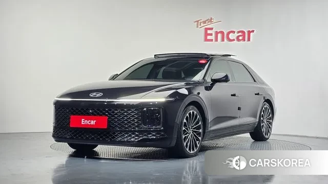 Hyundai Grandeur (GN7) 2022 Черный из Кореи