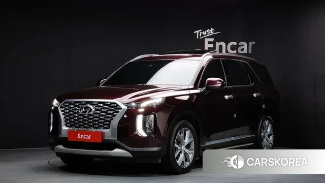Hyundai Palisade 2021 Красный из Кореи