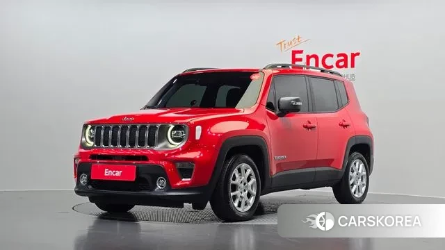 Jeep Renegade 2020 Красный из Кореи