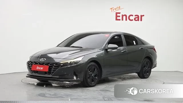 Hyundai Avante (CN7) 2022 Серый из Кореи