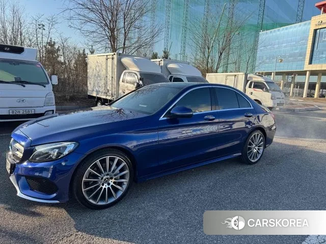 Mercedes-Benz C-Class W205 2018 Синий из Кореи