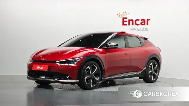 Kia EV6 2021 Красный из Кореи