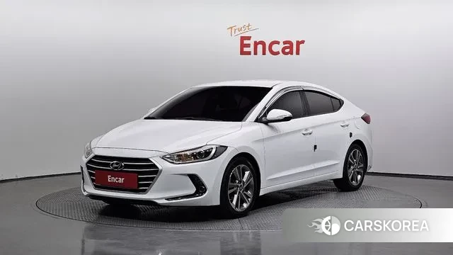 Hyundai Avante AD 2018 Белый из Кореи