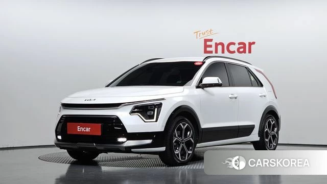 Kia Di Ol Nu Niro 2022 Белый из Кореи