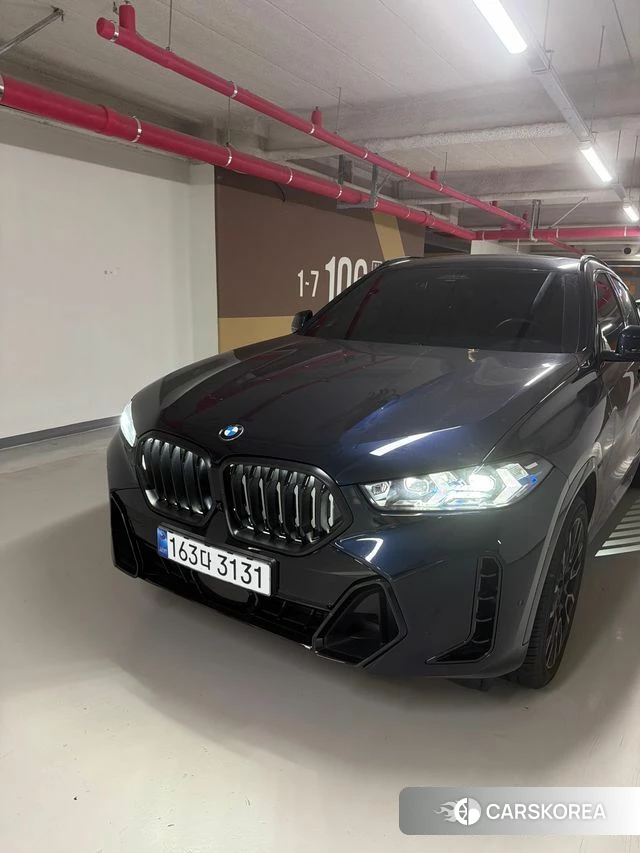 BMW X6 (G06) 2026 Черный из Кореи