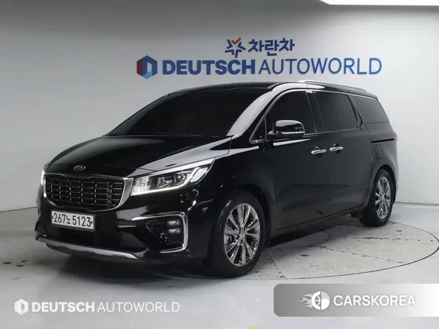 Kia The New Carnival 2019 Черный из Кореи