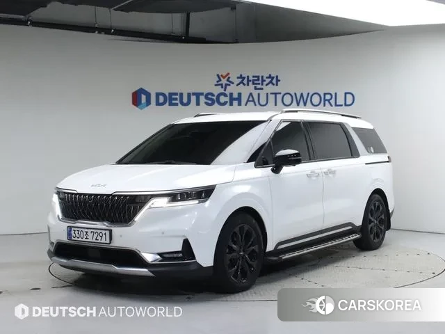 Kia Carnival 4th generation 2021 Белый из Кореи