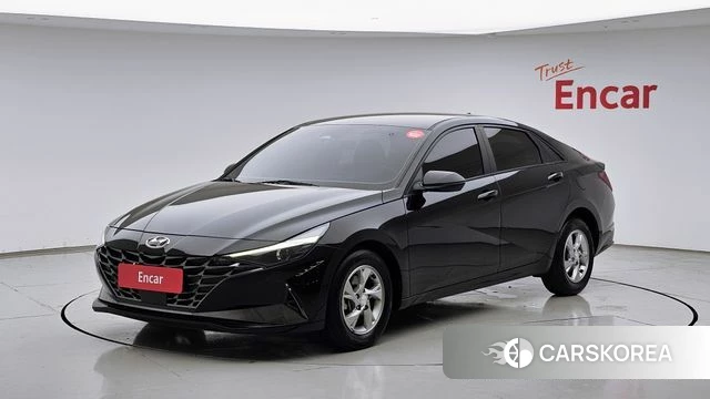 Hyundai Avante (CN7) 2020 Черный из Кореи