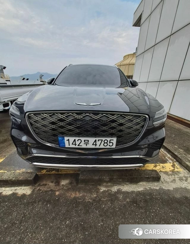 Genesis GV70 2024 Черный из Кореи