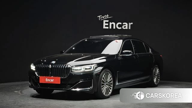 BMW 7 Series (G11) 2020 Черный из Кореи
