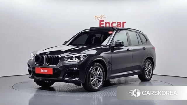 BMW X3 (G01) 2021 Серый из Кореи