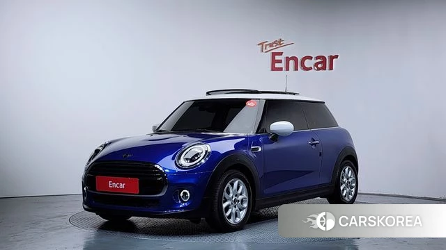 Mini Cooper 2021 Синий из Кореи