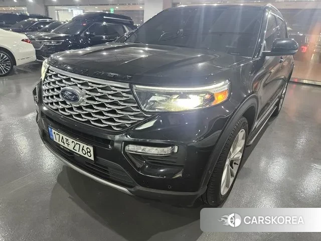 Ford Explorer 6th Generation 2022 Черный из Кореи