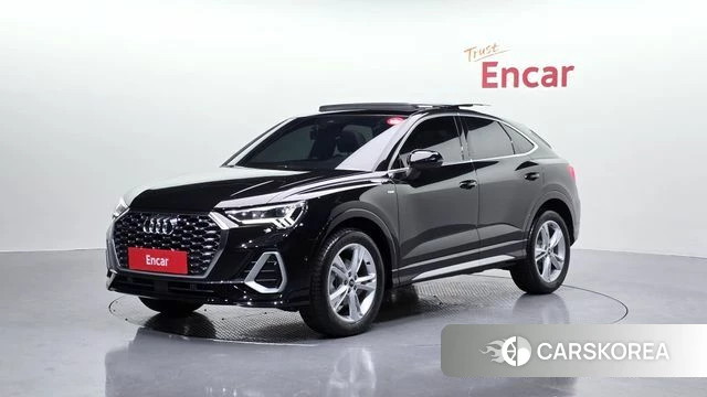 Audi Q3 (F3) 2023 Черный из Кореи