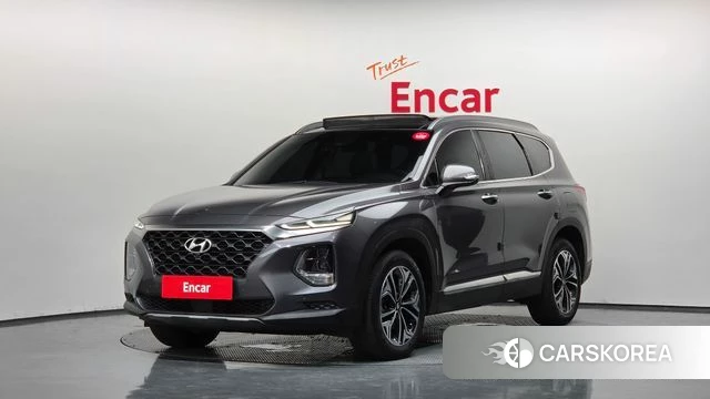 Hyundai Santa Fe TM 2018 Серый из Кореи