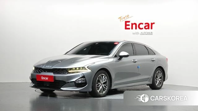 Kia K5 3rd generation 2022 Серебристо-серый из Кореи