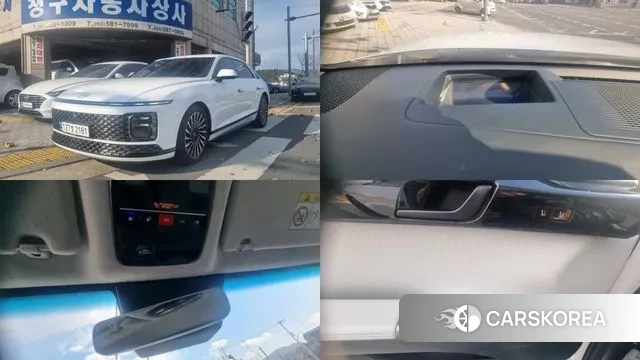 Hyundai Grandeur (GN7) 2022 Белый из Кореи