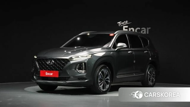 Hyundai Santa Fe TM 2018 Серый из Кореи