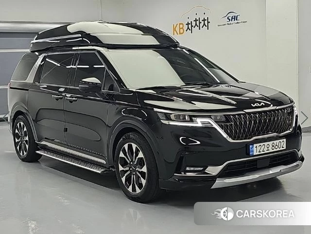 Kia Carnival 4th generation 2023 Черный из Кореи
